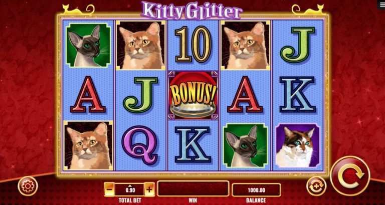 Kitty Glitter : découvrez la machine à sous en ligne gratuite la plus populaire